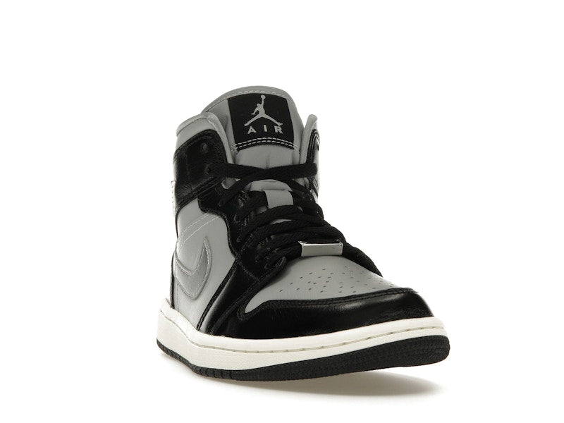 Jordan 1 Mid SE Black Metallic Silver (Women's)