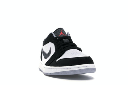 Jordan 1 Low Black White Wolf Grey Infrared 23