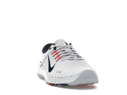 Nike Free Golf Pure Platinum Light Crimson Wolf Grey Armory Navy
