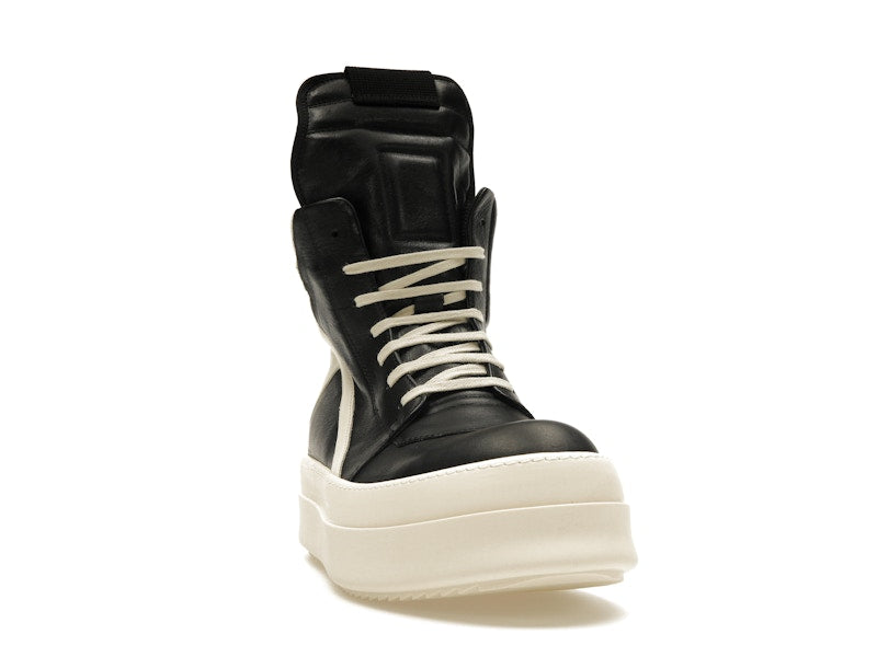 Rick Owens Mega Bumper Geobasket Black Milk