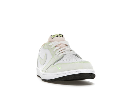 Jordan 1 Retro Low White Ghost Green Black