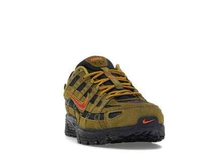 Nike P-6000 Premium Cordura Olive Flak Black Picante Red