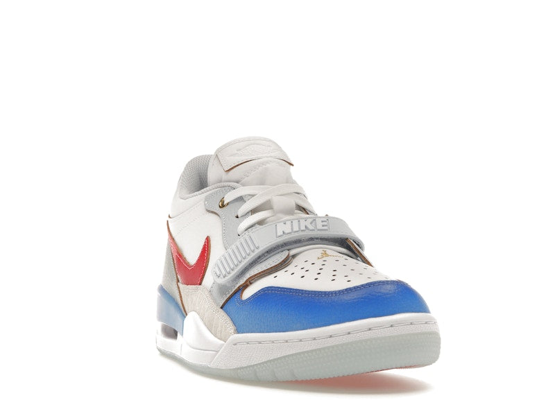 Jordan Legacy 312 Low White Game Royal University Red