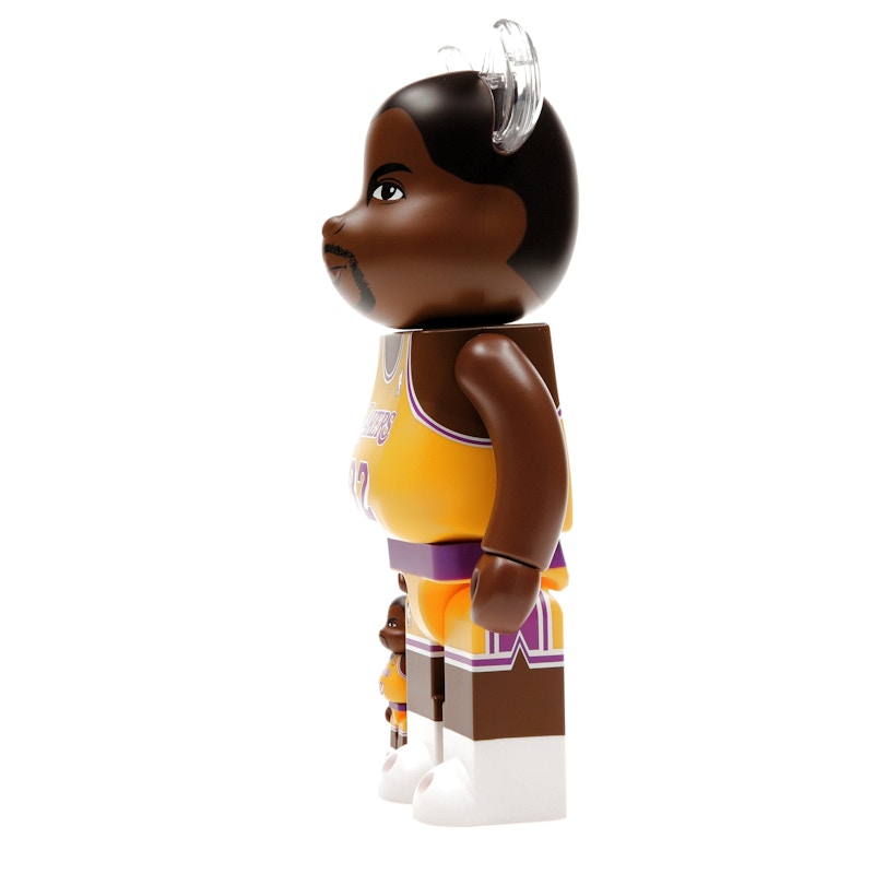 Bearbrick NBA Magic Johnson (Los Angeles Lakers) 100% & 400% Set