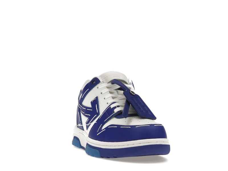 OFF-WHITE Out Of Office Sartorial Stitching White Dark Blue