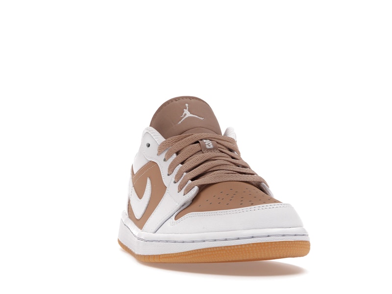 Jordan 1 Low Gum White