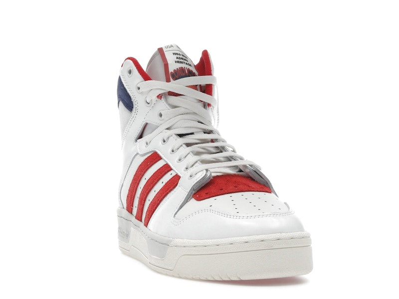 adidas Conductor Hi White Scarlet Python