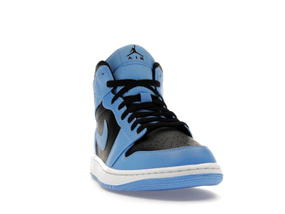 Jordan 1 Mid University Blue Black