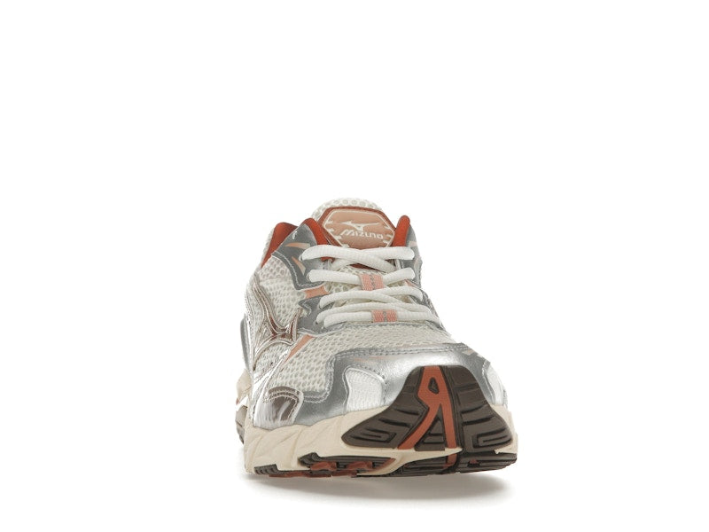Mizuno Wave Rider 10 White Silver Orange