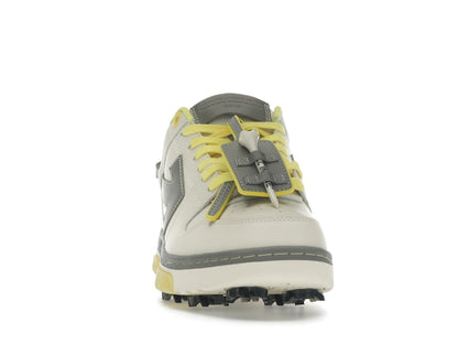 OFF-WHITE Out Of Office OOO Low Tops Golf Paris Hilinski Gray Yellow