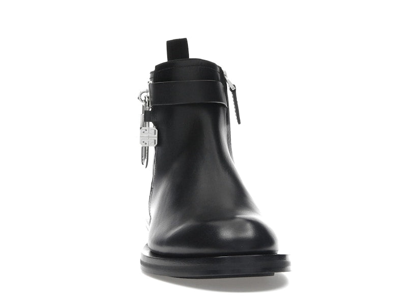 Givenchy Lock Ankle Boots Black