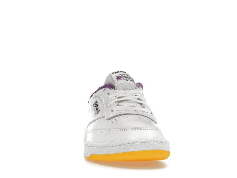 Reebok Club C 85 Eric Emanuel White Purple Yellow
