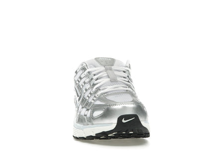 Nike P-6000 White Blue Tint Sail Metallic Silver (Women's)