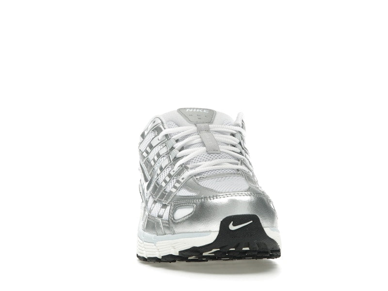 Nike P-6000 White Blue Tint Sail Metallic Silver (Women's)