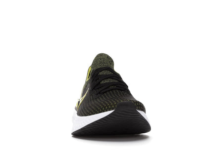 Nike React Infinity Run Flyknit Black Sonic Yellow