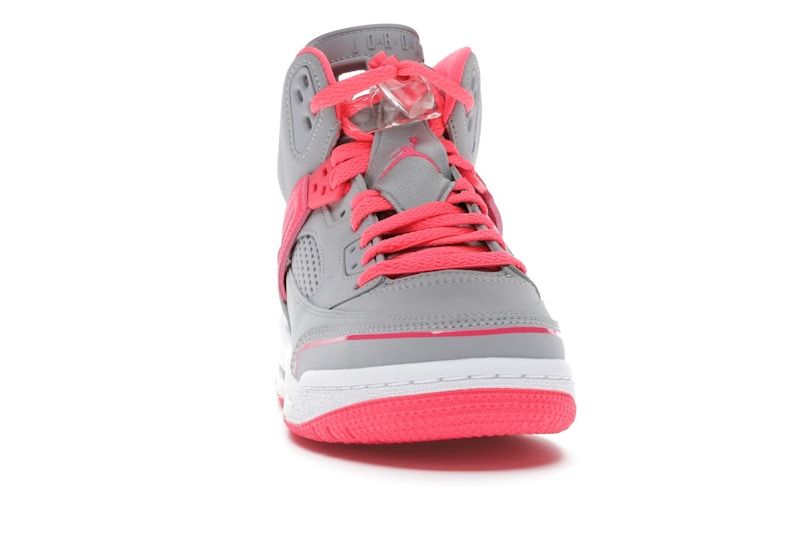 Jordan Spizike Wolf Grey Racer Pink (GS)