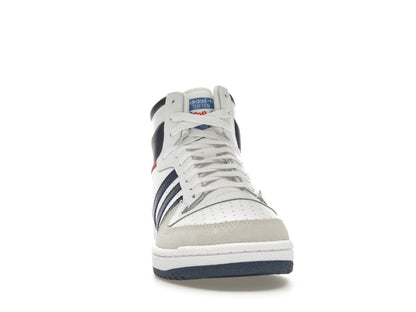 adidas Top Ten Hi White Navy Red
