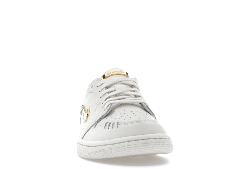Jordan 1 Low Method of Make Sail Metallic Gold (Women's)