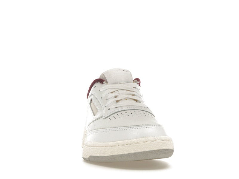 Reebok Club C 85 Packer Shoes Chalk White Maroon