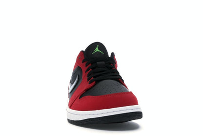 Jordan 1 Low Black Green Pulse Gym Red