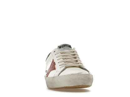 Golden Goose Super-Star White Red Grey
