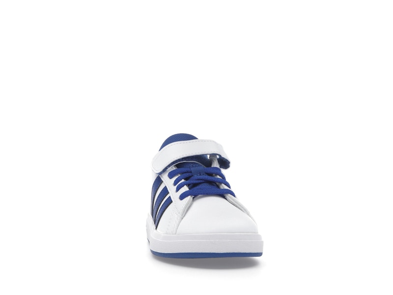 adidas Grand Court 2.0 Cloud White Royal Blue Core Black (PS)