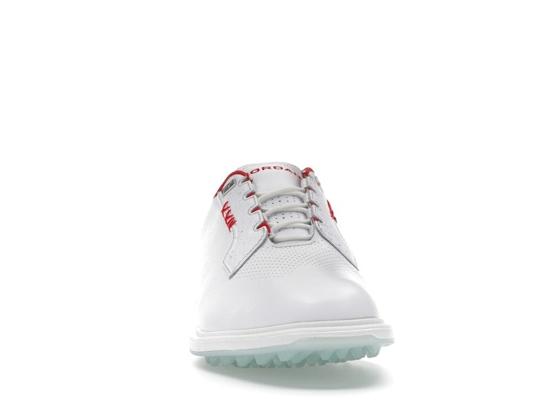Jordan ADG 5 White Metallic Silver Blue Tint Fire Red (Wide)