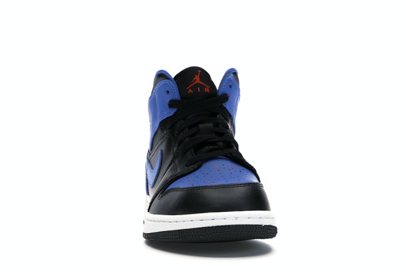 Jordan 1 Mid Royal Paint Splatter (GS)