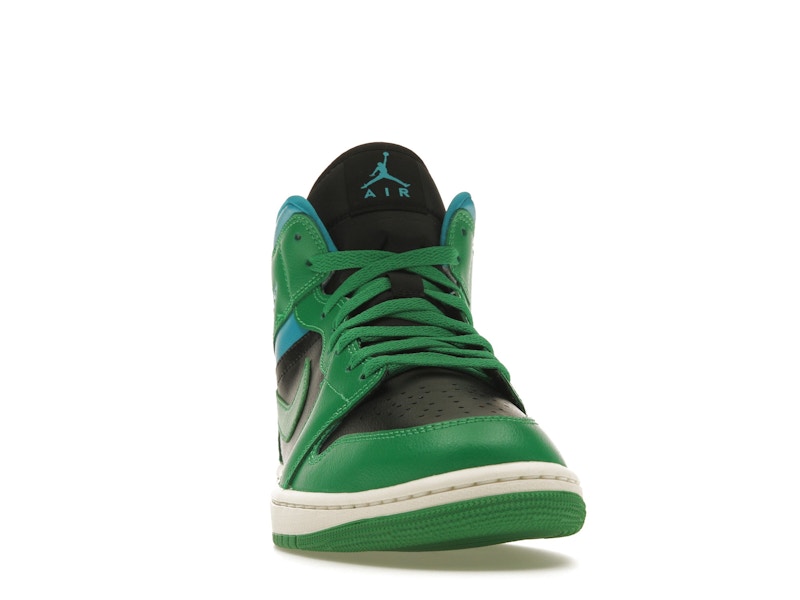 Jordan 1 Mid Lucky Green Aquatone (Women's)