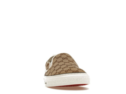 Gucci Tennis 1977 Slip On Beige Ebony