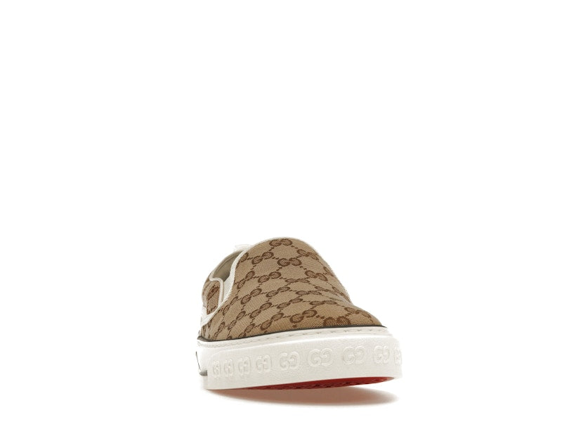 Gucci Tennis 1977 Slip On Beige Ebony