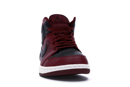 Jordan 1 Retro Mid Team Red Black