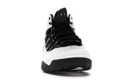Jordan Max Aura White Metallic Gold Black