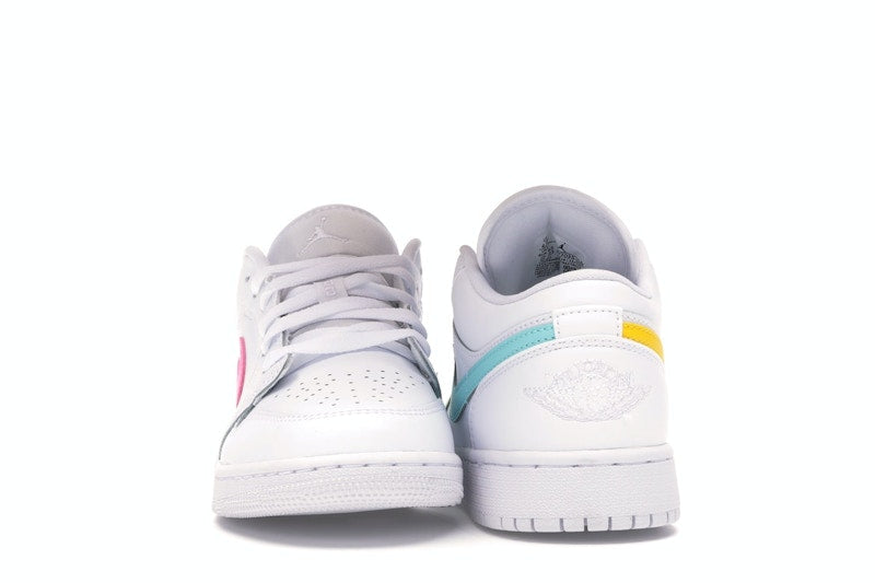 Jordan 1 Low White Neon (GS)