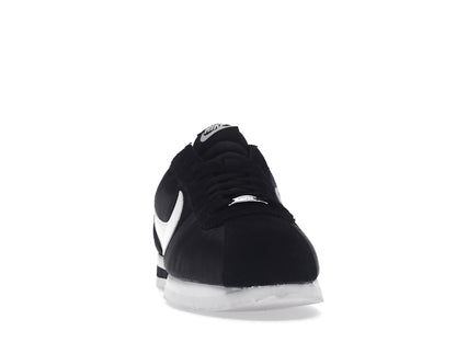Nike Cortez Basic Nylon Black White-Metallic Silver