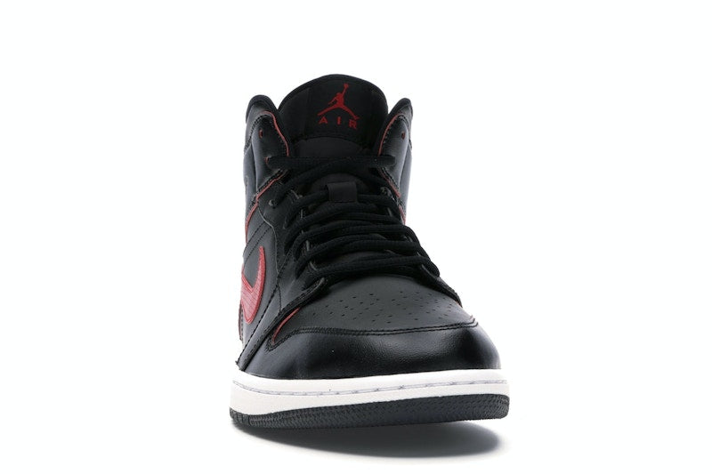 Jordan 1 Retro Mid Black Team Red