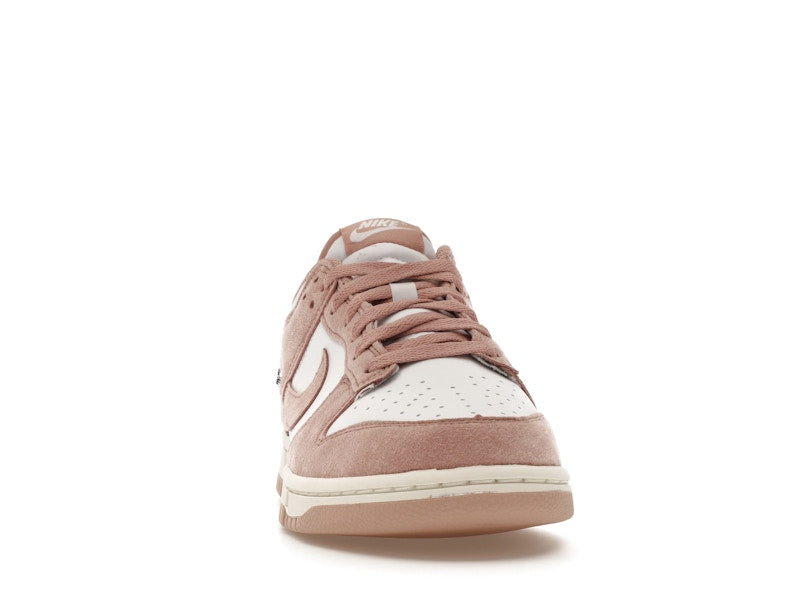 Nike Dunk Low Rose Whisper Gold Mini Swoosh (Women's)