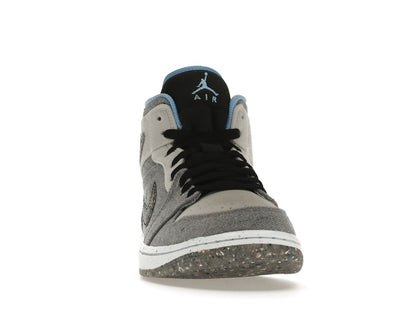 Jordan 1 Mid Crater Grey University Blue