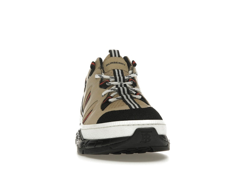 Burberry Nylon and Nubuck Union Beige