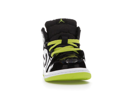 Jordan 1 Mid Black Cyber Mystic Green (TD)