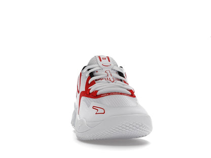 Puma LaMelo Ball MB.01 Lo Team Colors White High Risk Red