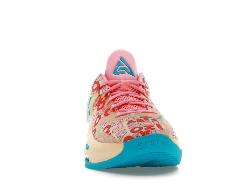 Nike Zoom Freak 4 Letter Bros Vanilla Lightning