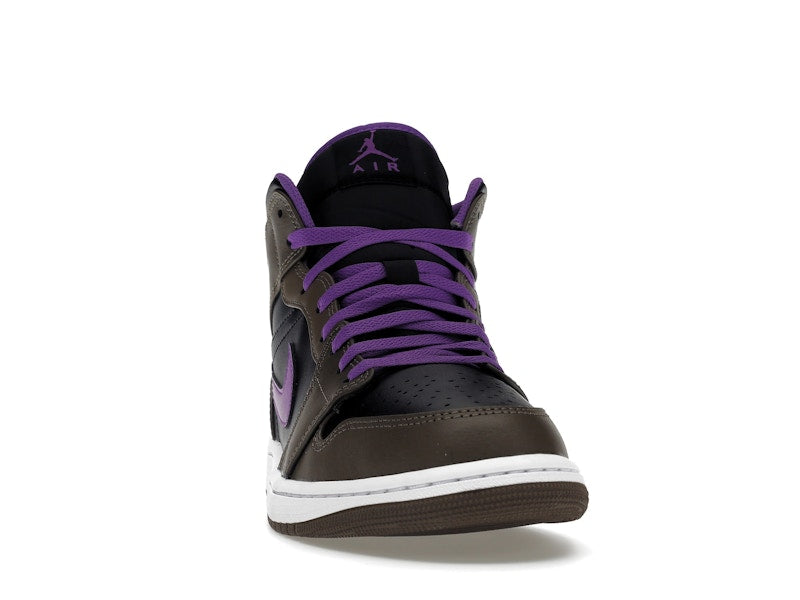 Jordan 1 Mid Purple Mocha
