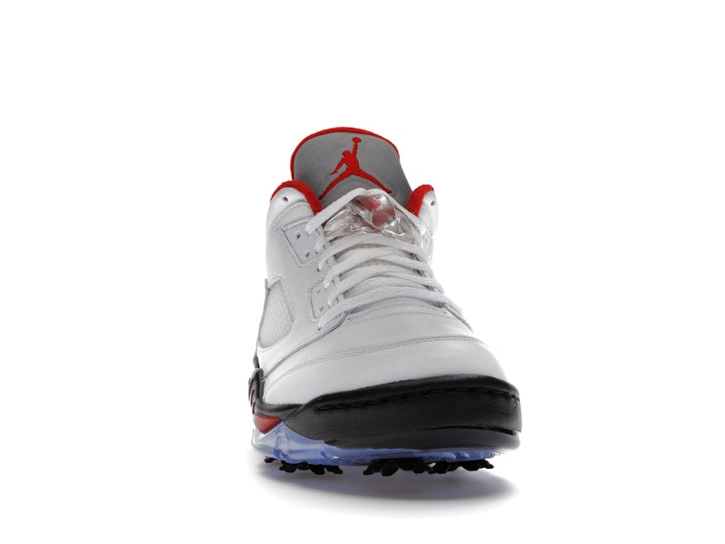 Jordan 5 Retro Low Golf Fire Red (Silver Tongue)