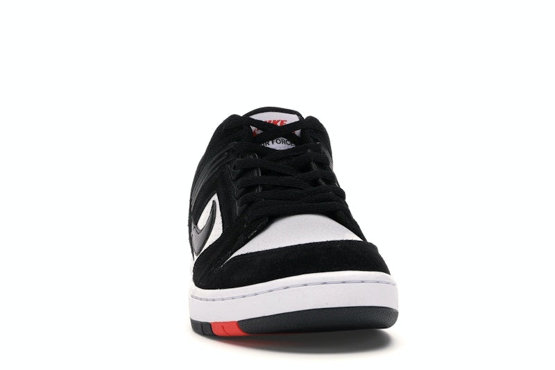 Nike SB Air Force 2 Low Black White Habanero Red