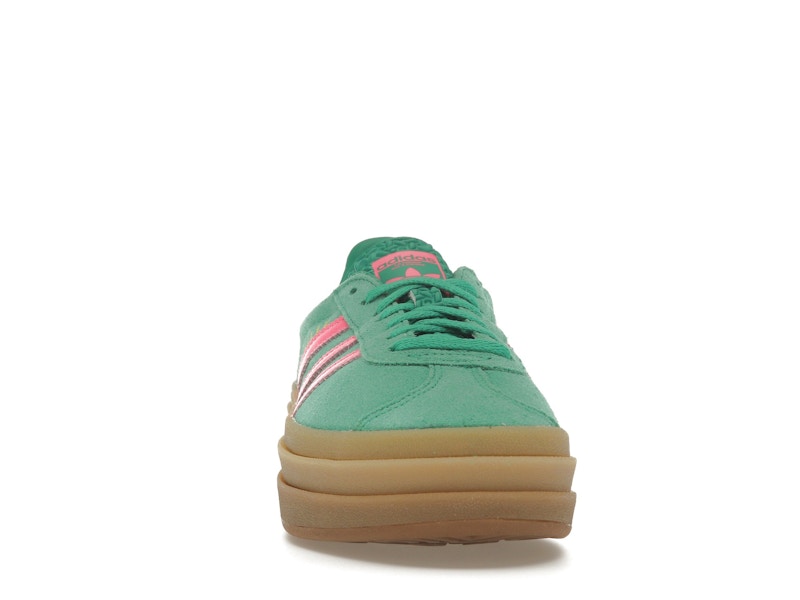 adidas Gazelle Bold Court Green Lucid Pink (Women's)