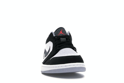 Jordan 1 Low Black White Wolf Grey Infrared 23