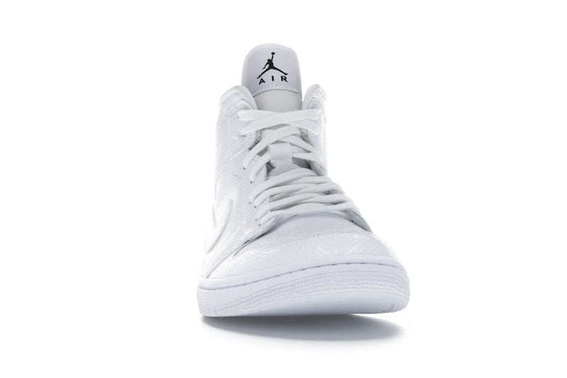 Jordan 1 Mid White Snakeskin (Women's)