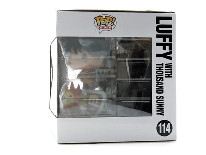 Funko Pop! Rides One Piece Luffy with Thousand Sunny 2022 Winter Convention Exclusive Figure #114