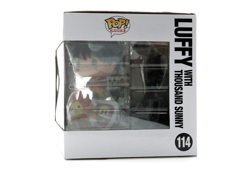 Funko Pop! Rides One Piece Luffy with Thousand Sunny 2022 Winter Convention Exclusive Figure #114